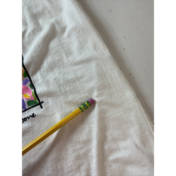 Vtg Ken Done Art and‎ Design Streetcar Scene Graphic T-Shirt  Sz M Rare Piece - Picture 9 of 10